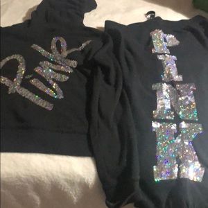 Pink Black Bling Set